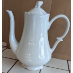 Cafetire verseuse en porcelaine blanche