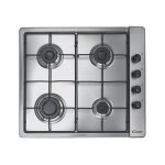 Candy clg 64 spx - table de cuisson au gaz - 4 plaques de cuisson - niche - largeur : 56 cm - profondeur ...