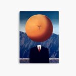 Canevas imprimer ren magritte - l'art de vivre impression sur toile art dcoration murale / 40x50cm ...
