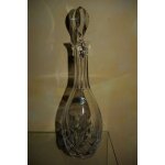 Carafe en cristal de lorraine lemberg, modle etoile taille sissi