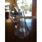 Carafe en cristal taill bayer.