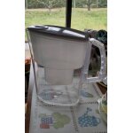 Carafe filtrante blanche pour filtre brita maxtra compteur manuel m�canique pour servir longtemps transparente ...