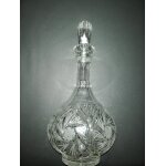 Carafe a liqueur en cristal de boh�me dee pologne
