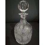 Carafe a liqueur en cristal de boh�me de pologne