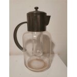 Carafe a orangeade vintage ancienne avec compartiment a gla�ons