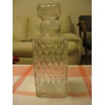 Carafe de service pour le whisky carr�e