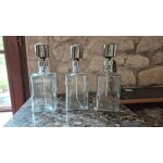 Carafe a whisky et autres alcool avec bec verseur en inox