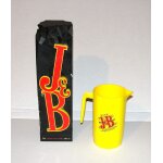 Carafe whisky j&b + boite bouteille whisky j&b rare justerini & brooks