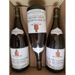 Carton de 3 magnums les meysonniers crozes hermitage blanc chapoutier 1996