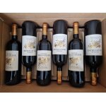 Carton de 6 btls de chateau bel coline 2015 cotes de blaye, famille reboul salze