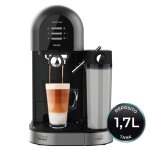 Cecotec cafetire semiautomatique power instant - ccino 20 chic serie nera. caf moulu et capsules, 20 ...