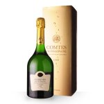 Champagne taittinger comtes de champagne 2008 blanc de blancs 75cl - coffret