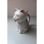 Chat pichet a lait c�ramique