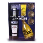 Coffret ricard 70cl collection ann�es 50