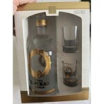 Coffret vodka tsarskaya zolotaya (imperial gold) 70 cl 2 verres neuf emball�