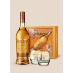 Coffret whisky glenmorangie 10 ans - 40% - 70 cl & 2 verres