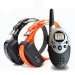 Collier electrique dressage de chien imperm�able une t�l�commande et deux r�cepteurs