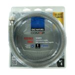 Comap - flexible inox 1m 1 / 2'' pour gaz naturel - gris