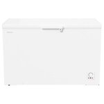 Conglateur coffre hisense fc499d4aw1 - 79x74x85 cm (lxpxh) - 384 litres - classe f - blanc