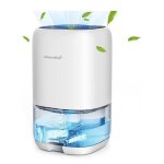 Conopu deshumidificateur d air, deshumidificateurs la maison, arr�t automatique et lumi�re led color�e, ...