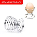 Coquetiers en métal dur pour petit déjeuner, support a ressort en spirale, coquetiers, cuisson, accessoires ... Coquetiers en métal dur pour petit déjeuner, support a ressort en spirale, coquetiers, cuisson, accessoires ...
