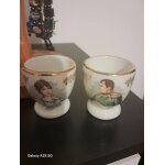 Coquetiers porcelaine napol�on josephine