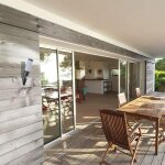 Corep - applique ext�rieur - acier inoxydable - e27 - 20w - anthracite