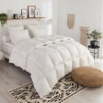 Couette duvet tradition temp�r�e - 70% duvet d'oie 240x260 cm