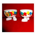 Coupe fantaisie vaisselle 2 bols decoration enfantine blancs 2 pieds repas enfant bébé jeune boisson ... Coupe fantaisie vaisselle 2 bols decoration enfantine blancs 2 pieds repas enfant bébé jeune boisson ...