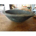 Coupe a fruits en bois d'origine africaine