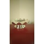 Coupelle metal argente