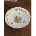 Coupelle en porcelaine sc�ne romantique gsl france