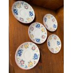Coupelles statfordshire modle , vintage churchill , vaisselle anglaise en faience, lot de 5