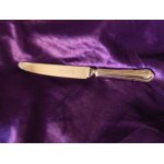Couteau a dessert. plaqu� argent. dubarry design cooper ludlam sheffield silver service epsn 21. 7 cm. ...