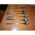 Cuillères a mazagrans lot de 6 en inox france sms en excellent etat Cuillères a mazagrans lot de 6 en inox france sms en excellent etat