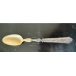 Cuill�re a salade ivoire / argent