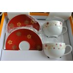 D�jeuner porcelaine de limoges en coffret ' medard de noblat