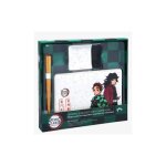 Demon slayer plaque sushi et baguettes ensemble en c�ramique tanjiro & giyu