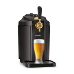 Distributeur de boisson pro - klarstein - tireuse a bire & rafraichisseur futs de 5l 3x co2 - inox noir ...