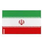 Drapeau de l'iran 96x144cm en polyester