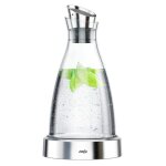 Emsa 505219 carafe, pichet et bouteille verseuse 1 l acier inoxydable et transparent