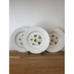 Ensemble de 3 assiettes creuses digoin rennes