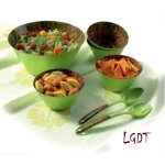Ensemble 7 pieces saladier, bols et couverts neuf