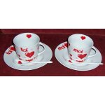 Ensemble de tasses  toi et moi