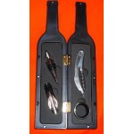 Ensemble tire bouchon & accessoires en coffret bouteille