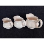 Ensemble vintage de 3 pichets en faence anglaise w. h. grindley
