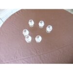 F943; service a cognac en cristal de s�vres ¿ 6 verres coffret d�origine