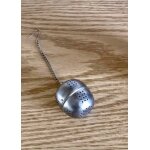 Filtre boule a thé infusion infuseur monoprix maison acier inoxydable crochet chaînette tasse mug Filtre boule a thé infusion infuseur monoprix maison acier inoxydable crochet chaînette tasse mug