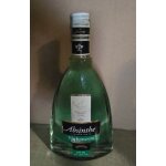 Flacon absinthe verte, liqueur.
