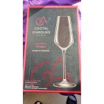 Flutes champagne cristal d'arques made in france lot de 2 dans leur emballage d'origine 2025 collection ...